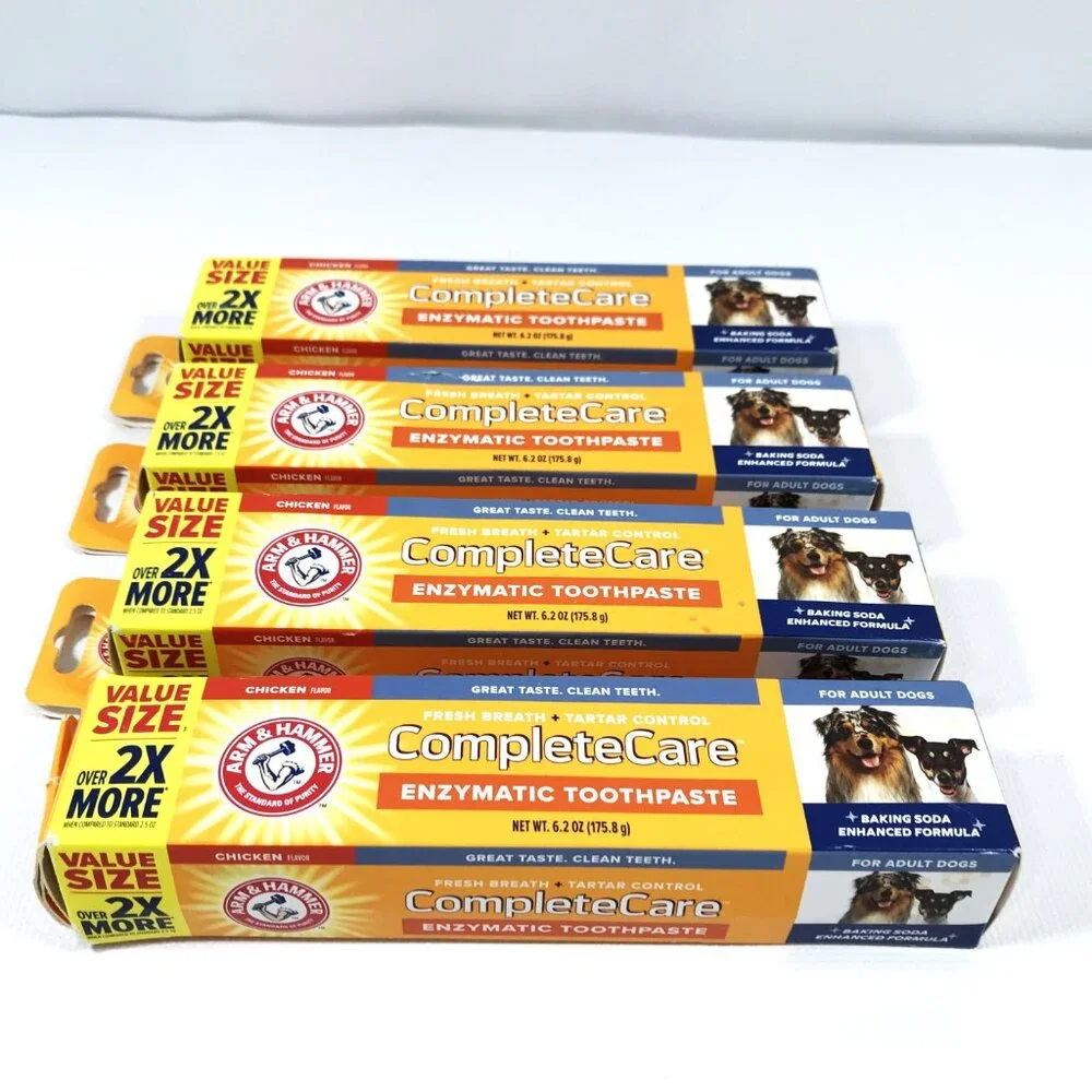 Arm & Hammer Complete Care Enzymatic Dog Toothpaste Chicken Flavor One Box